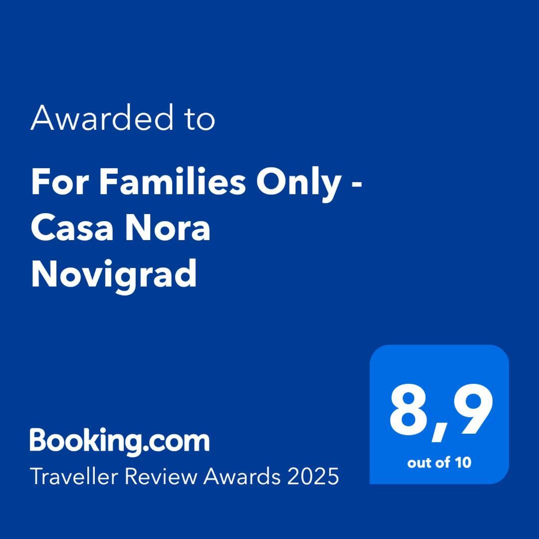 Novigrad Istria For Families Only - Casa Nora Novigrad 빌라 외부 사진